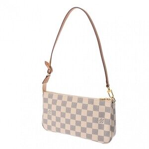 Louis Vuitton Pouch White Accessoires Azur Damier Accessory Pochette